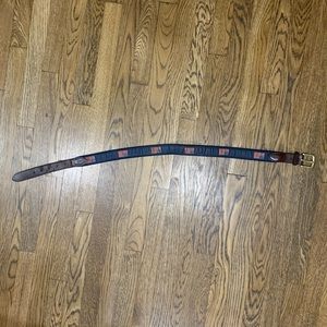 Vineyard Vines American Flag Belt